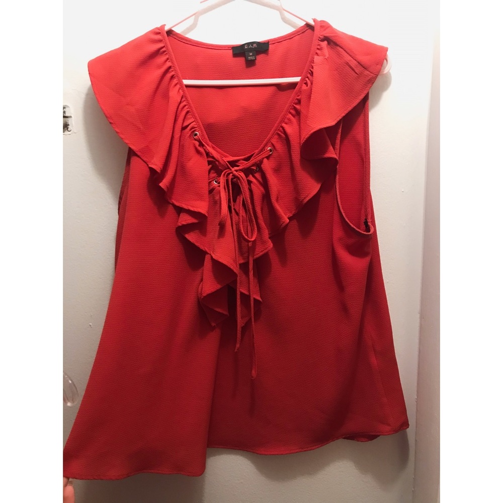 Burnt Orange Blouse